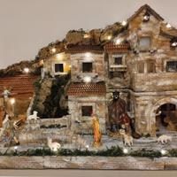 Presepe realizzato a mano