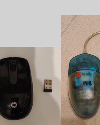 Mouse vari Apple, Hp, Microsoft, Macally