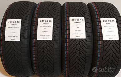 4 GOMME 205 60 16 PIRELLI BR889