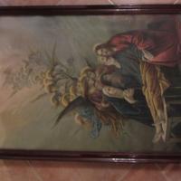 stampa anni Trenta la morte di San Giuseppe