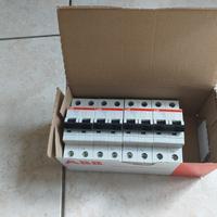 4 MAGNETOTERMICI ABB 2 MODULI C16