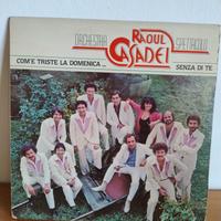 33 giri Raoul Casadei "Com'é triste la domenica...