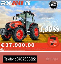 Kioti nuovo RX 8040