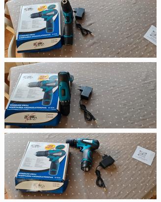 trapano nuovo a batteria 