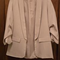 Blazer nuovo color panna/corda tg M/42 