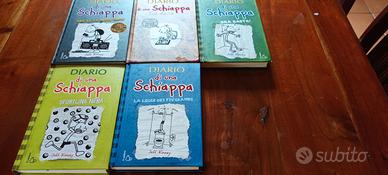 5 libri diario di una schiappa