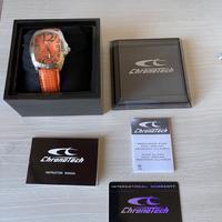 Orologio Chronotech arancione ref. 7896 M