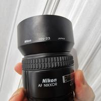 85mm 1.8 nikon nikkor afd obiettivo Analogico