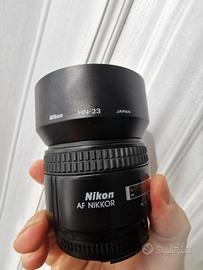 85mm 1.8 nikon nikkor afd obiettivo Analogico