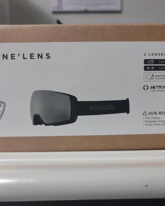 Rossignol Maschera da Sci Magne´Lens Black + Lente