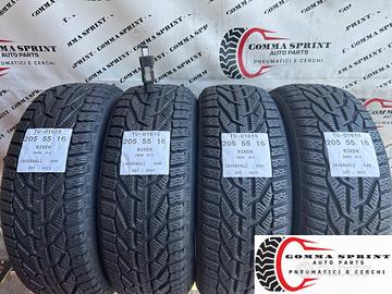 4 PNEUMATICI 205/55 R16 RIKEN INVERNALI