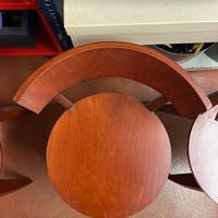 Set 4 sedie Cappellini multistrato curvato