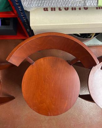 Set 4 sedie Cappellini multistrato curvato