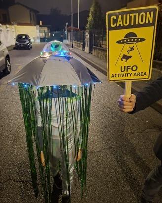 Vestito carnevale ALIENO