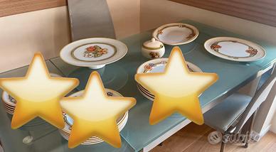 VASSOIO+  PIATTO + ALZATINA THUN COUNTRY E OMAGGIO