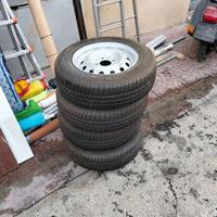 4 Cerchi per Alfa Romeo d epoca,duetto ,giulia