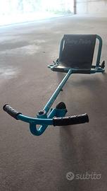 Swing Roller azzurro Triciclo / Kart a spinta per