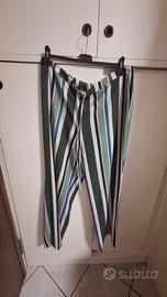 Pantaloni a righe Fiorella Rubino taglia 45