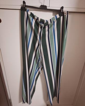 Pantaloni a righe Fiorella Rubino taglia 45