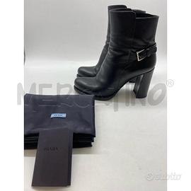 STIVALETTI DONNA PRADA NERI