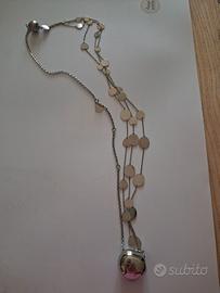 Collana Breil "Heart" in acciaio – 2 in 1 -