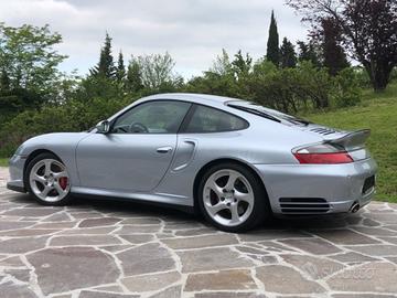 Porsche 911 Turbo cat Coupé, 11950km, Polar Silber