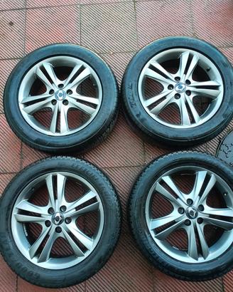 set cerchi in lega+gomme ssangyong korando 18