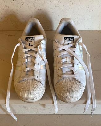 Adidas Superstar Junior Olografiche Bianco/Iridesc