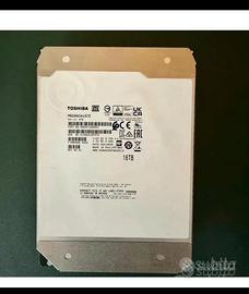 Hdd Toshiba disco interno rigido 16TB e 14TB