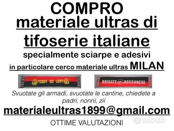 Sciarpe ultras Milan