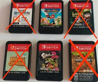 giochi in blocco Nintendo switch