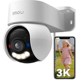 Imou Talos 3K/5MP Telecamera WiFi da Esterno, Tele