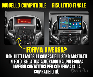 Opel Astra J/Buick Verano Autoradio Android + KIT