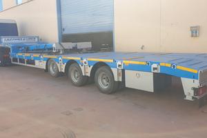 SEMIRIMORCHIO COLORE BLU RINFORZATI 3 ASSI LIDER T