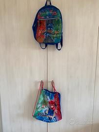 Zaino + Saccca  PJMASKS