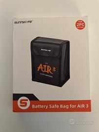 Sacchetto ignifugo per batterie drone dji
