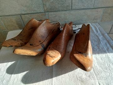 Forme scarpe in legno vintage