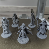 Set di 7 miniature D&D - stampa 3D