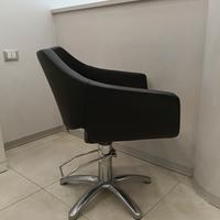 Poltrona per parrucchiere