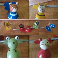 LAMPADARIO CON 4 FARETTI GU10 A FORMA DI ANIMALI 