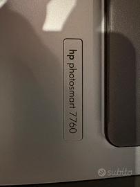 Hp Foto smart 7760, usata, cartucce da sostituire