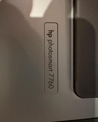 Hp Foto smart 7760, usata, cartucce da sostituire