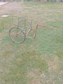 epoca carretto bici 