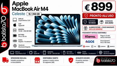Apple MacBook Air M4 13" Celeste 16/256 GB