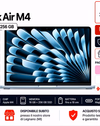 Apple MacBook Air M4 13" Celeste 16/256 GB