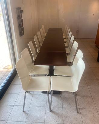 11 Sedie 6 tavoli bar