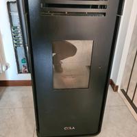 Stufa a pellet COLA Ambra nero