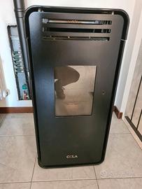 Stufa a pellet COLA Ambra nero