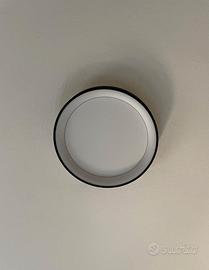 plafoniera soffitto Gea Luce mod.KRIZIA P/P nero