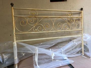 Testiera letto matrimoniale ferro battuto